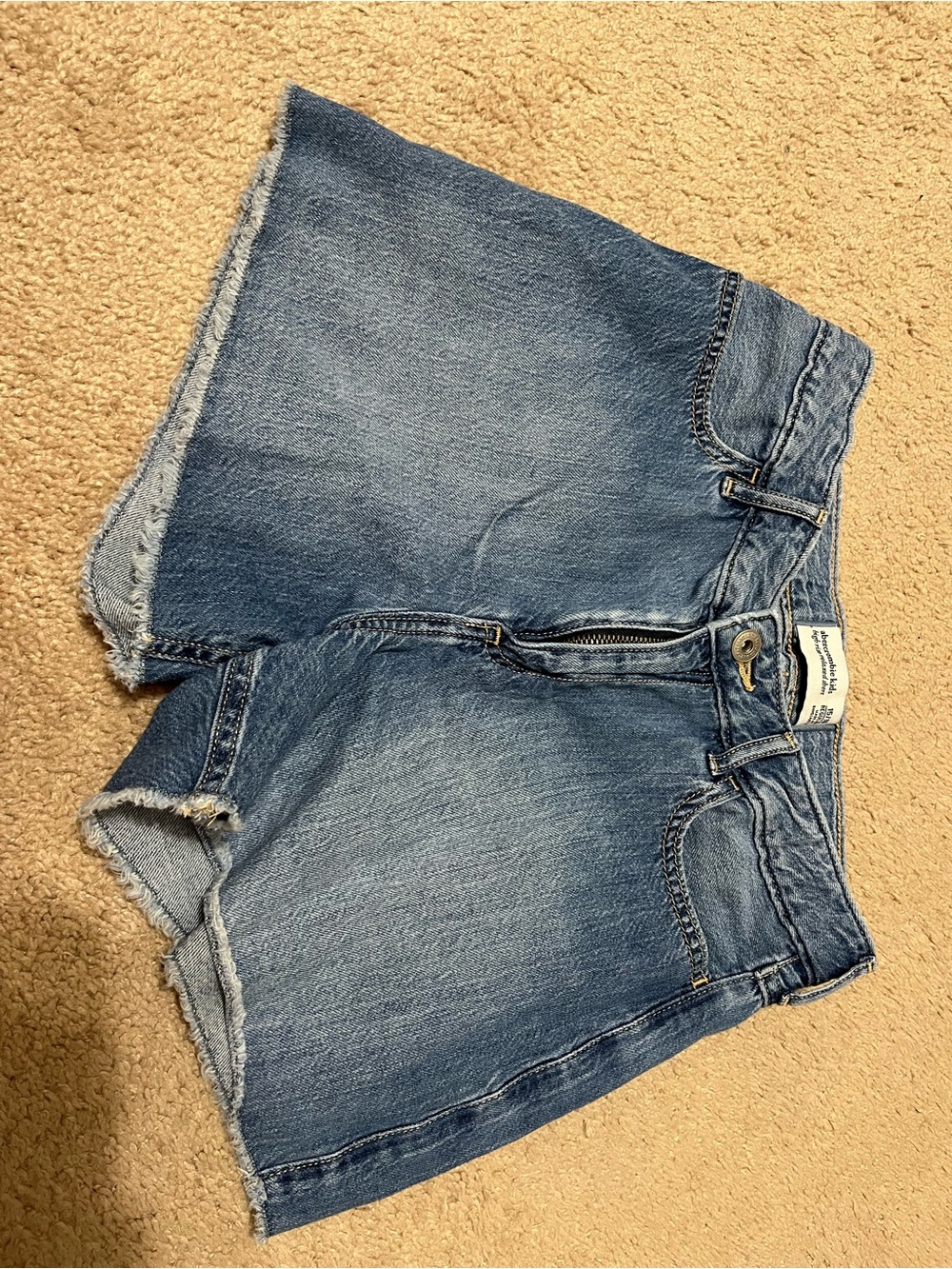 Girls Abercrombie Kids Bear Jean Shorts